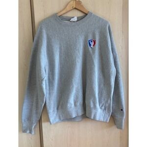 Vintage Arizona Pole‎ Vault Champion Reverse Weave Sweatshirt Mens Medium Gray
